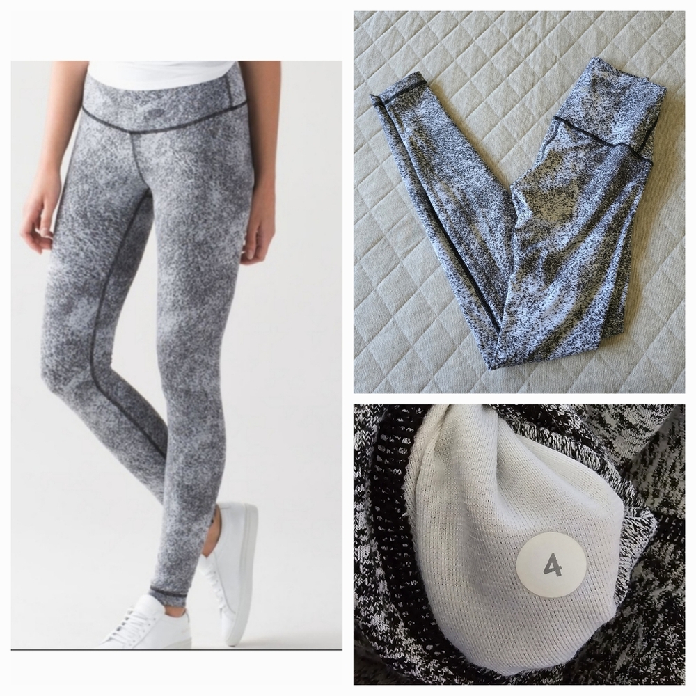 Lululemon Wunder Under Leggings Size 4